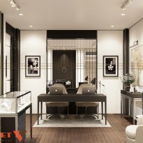 Thiết Kế Tiệm Trang Sức Mia SJ Tại Bình Tân, TPHCM chỉ 25m2 